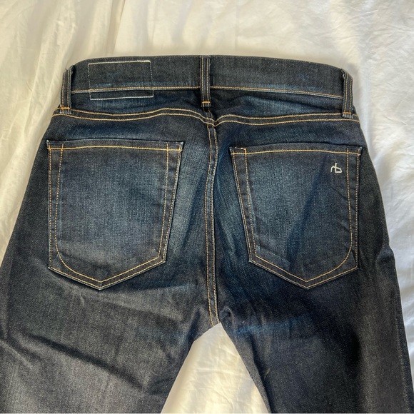 Rag & Bone Navy Jeans Size 30 - Picture 2 of 5